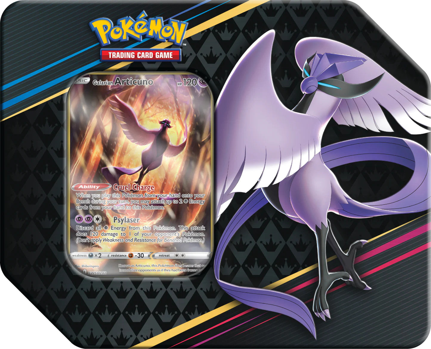 Pokemon TCG: Crown Zenith Tin - Galarian Articuno