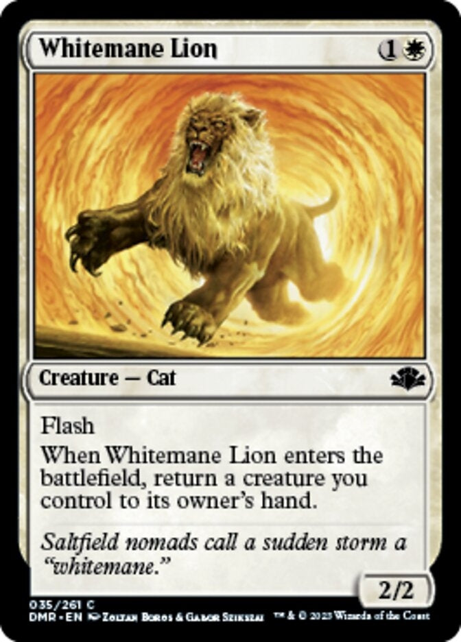 Whitemane Lion (DMR-C)