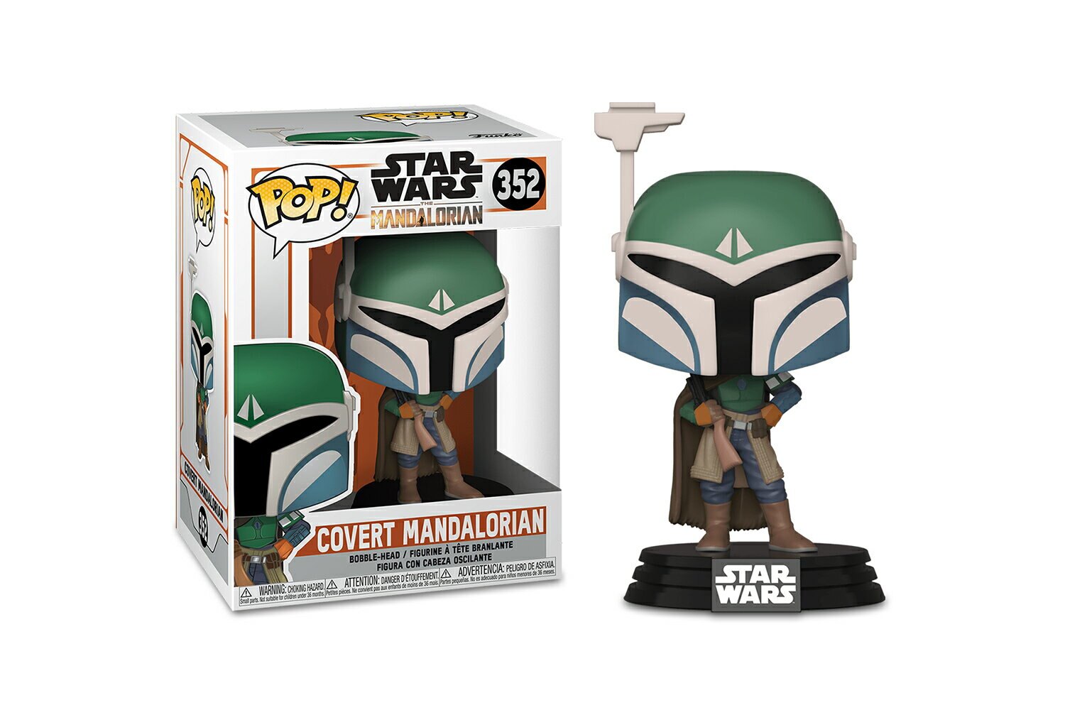 POP Figure: Star Wars The Mandalorian #0352 - Covert Mandalorian