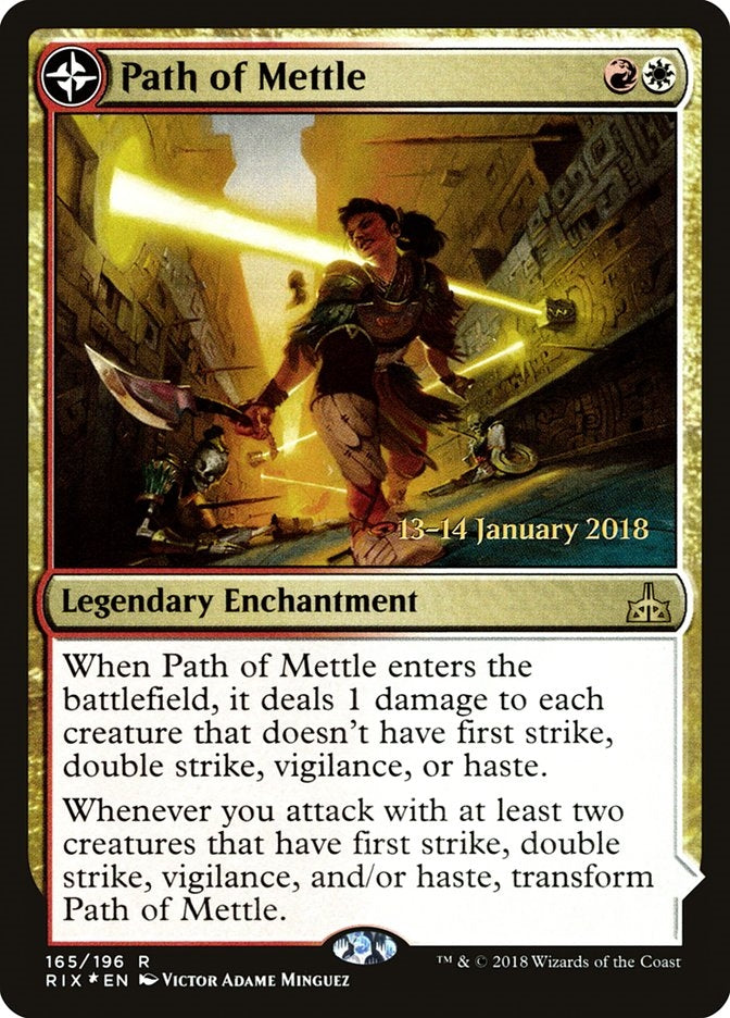 Path of Mettle // Metzali, Tower of Triumph (RIX-R-PRE)