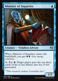 Minister of Inquiries (KLD-U)