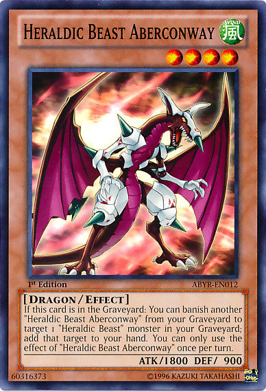 Heraldic Beast Aberconway (ABYR-EN012) Common - Near Mint 1st Edition