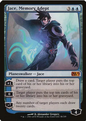 Jace, Memory Adept (M12-M) Light Play