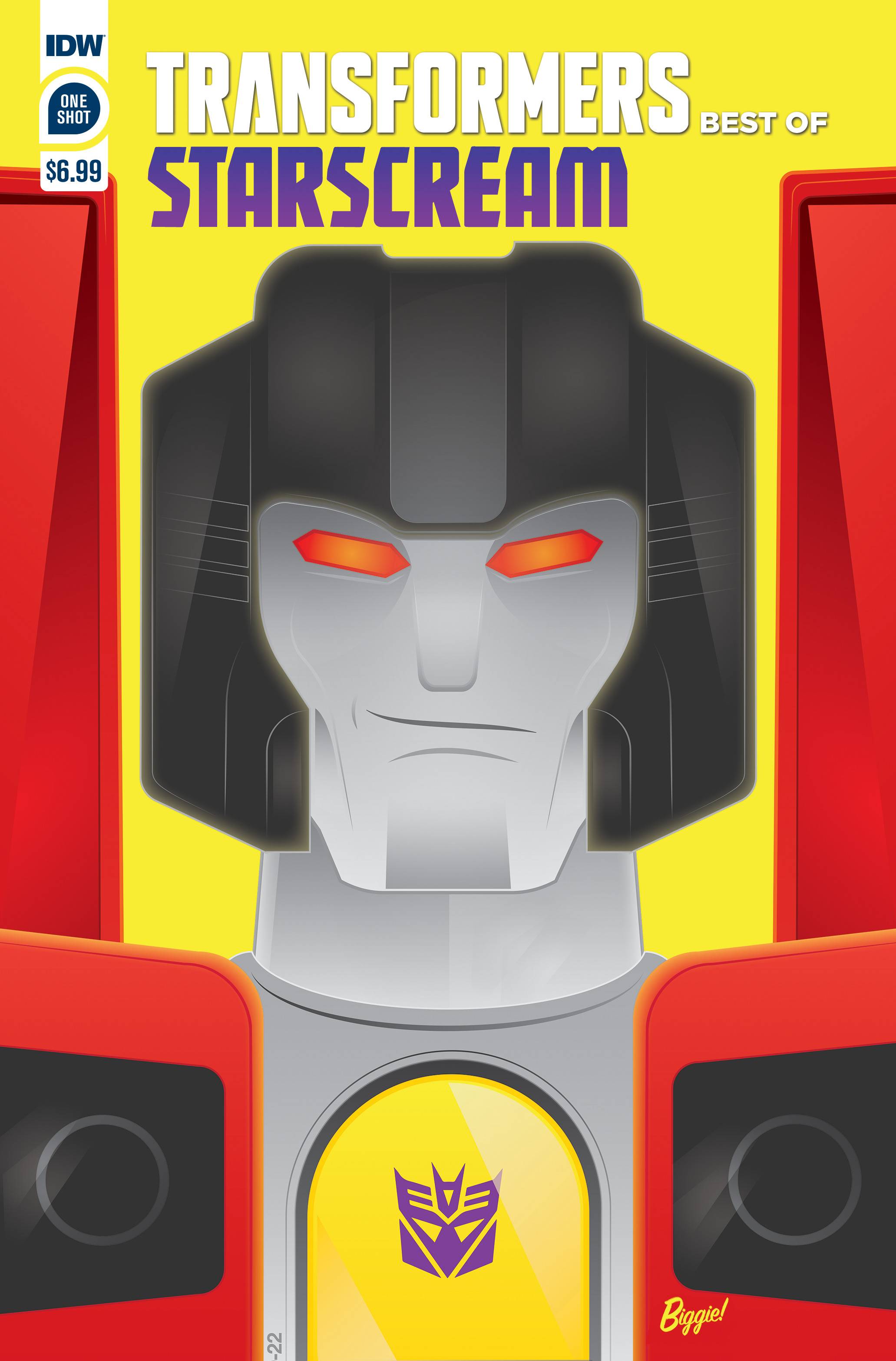 TRANSFORMERS BEST OF STARSCREAM ONESHOT