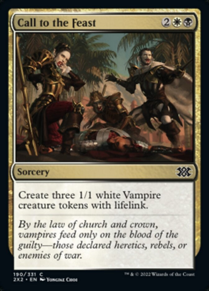 Call to the Feast (2X2-C)