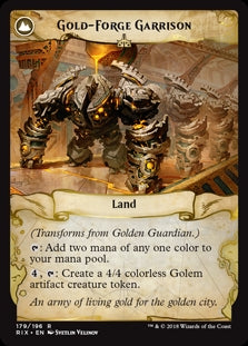 Golden Guardian // Gold-Forge Garrison (RIX-R)