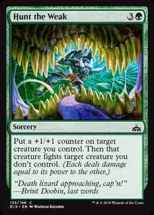Hunt the Weak (RIX-C)