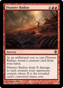 Disaster Radius (ROE-R)