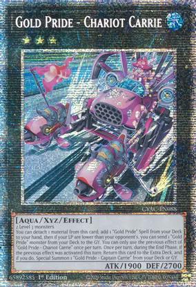 Gold Pride - Chariot Carrie (Starlight Rare) (CYAC-EN088) Starlight Rare - Near Mint 1st Edition