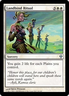 Landbind Ritual (ZEN-U)