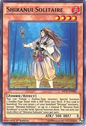 Shiranui Solitaire (MP17-EN082) Super Rare
