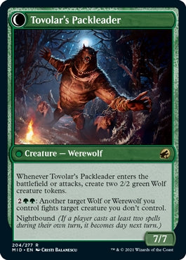 Tovolar's Huntmaster//Tovolar's Packleader (MID-R)