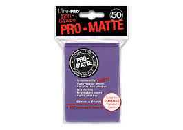 Ultra-PRO: Standard Sleeves - Pro-Matte:  Purple (50)