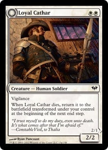 Loyal Cathar/Unhallowed Cathar (DKA-C)