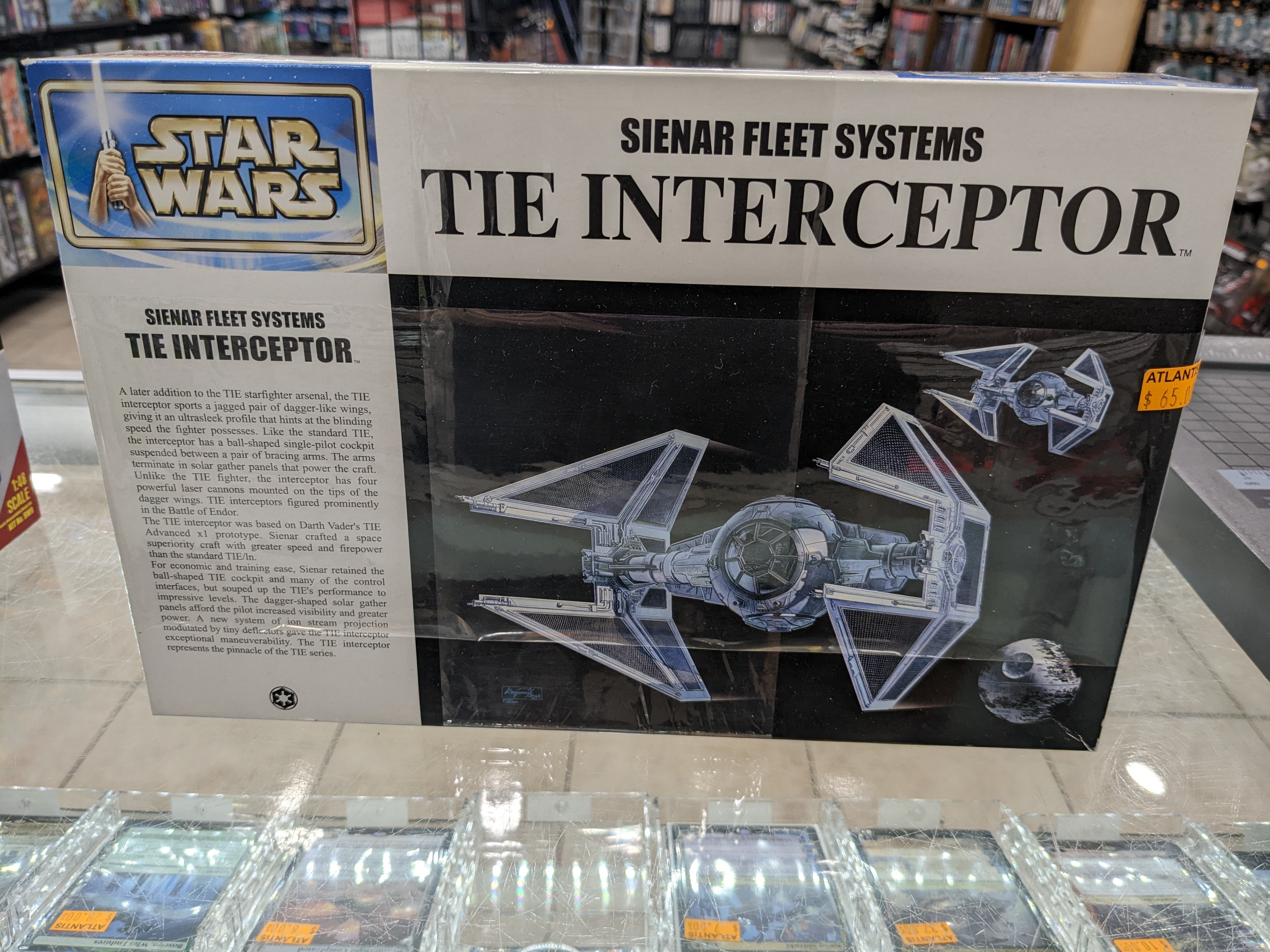 Star Wars Imperial Tie Interceptor 1/72 Scale Model Kit SW-5 (Fine Molds)