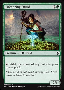 Lifespring Druid (BFZ-C)