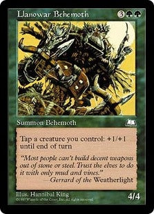 Llanowar Behemoth (WTH-U)