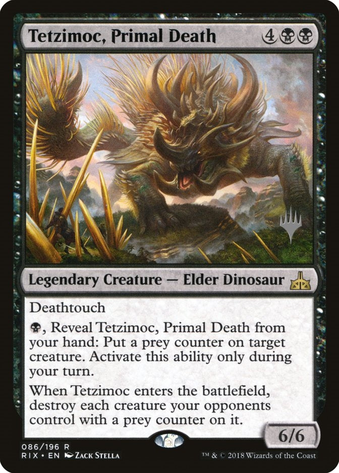Tetzimoc, Primal Death (RIX-R-PP)