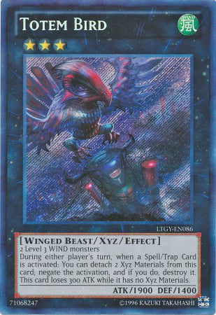 Totem Bird (LTGY-EN086) Secret Rare