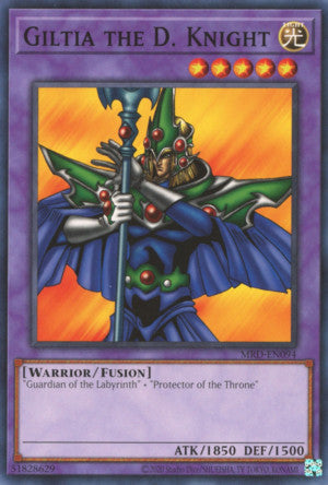 Giltia the D. Knight (MRD-EN094 (c) 2020 25th Anniversary) Common - Near Mint Unlimited