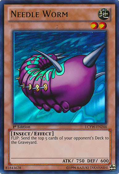 Needle Worm (LCYW-EN244) Ultra Rare - 1st Edition