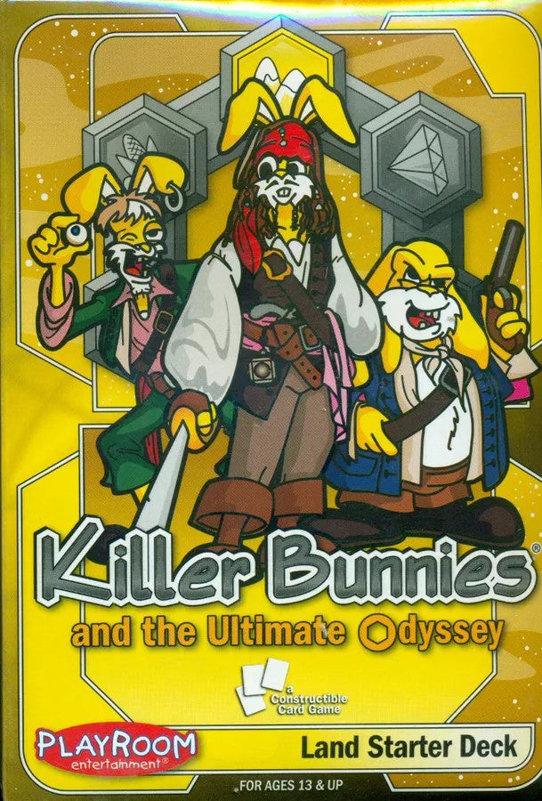 Killer Bunnies and the Ultimate Odyssey: Energy & Land Starter Deck Bundle