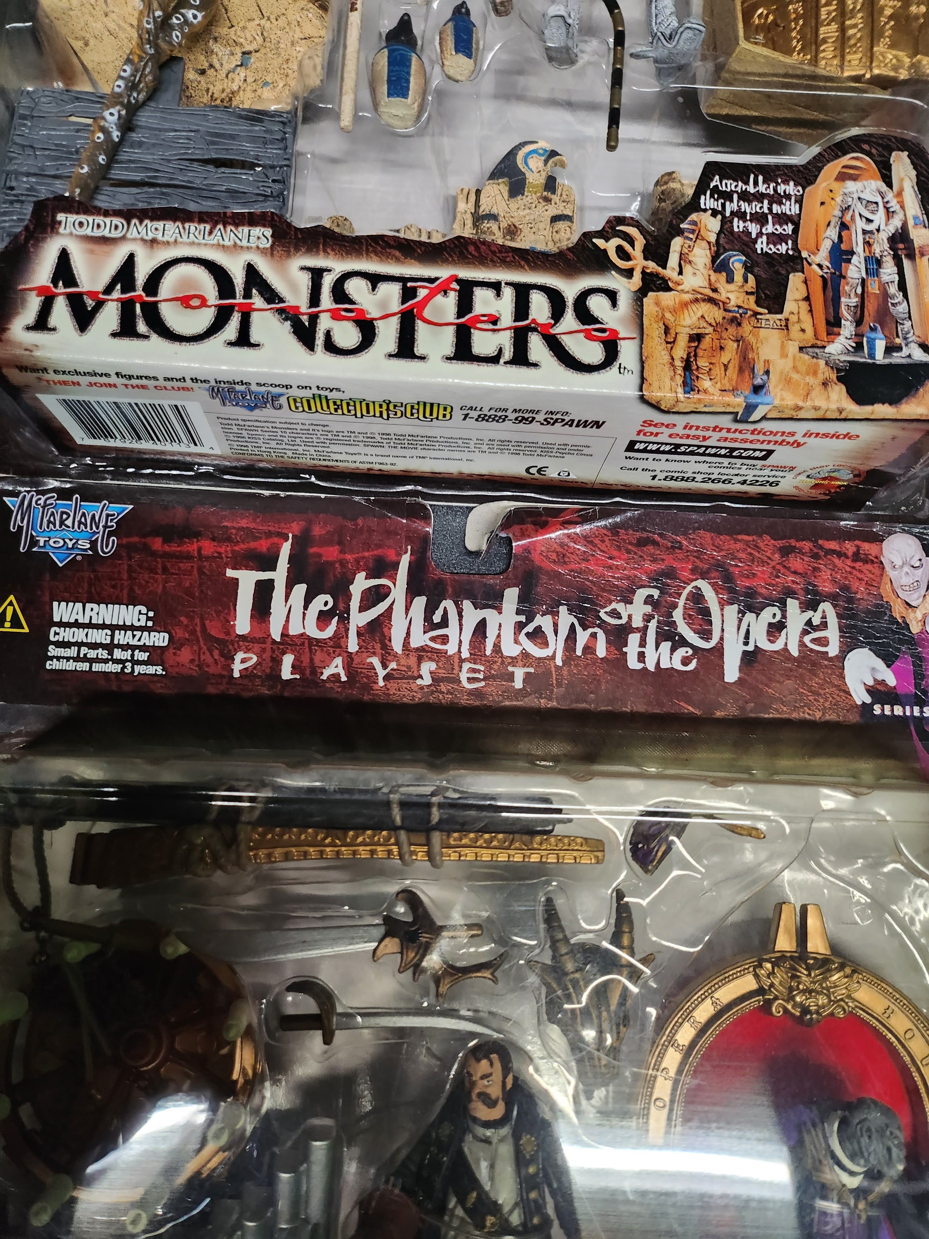McFarlane Toys (1998) Monsters Playsets Series 2 (4 Figures/Full Set)