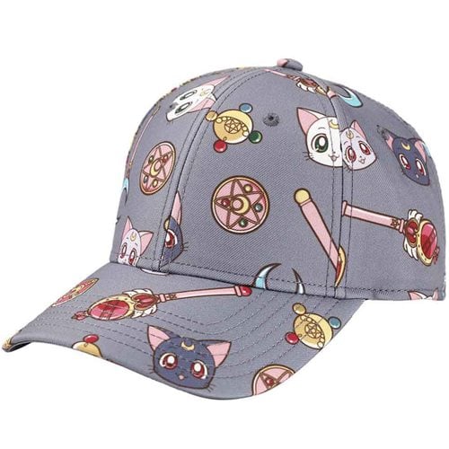 Sailor Moon Luna and Artemis Snapback Hat