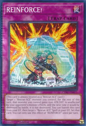 REINFORCE! (CYAC-EN075) Common - Near Mint 1st Edition