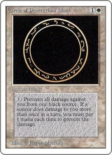 Circle of Protection: Black (2ED-C)