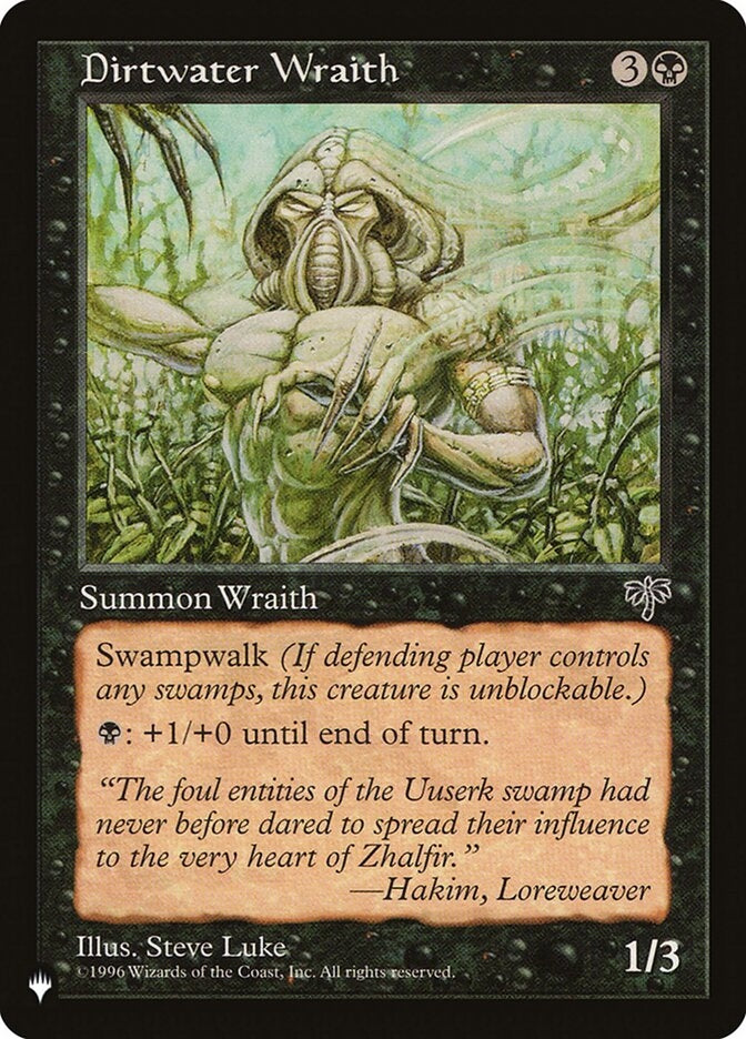 Dirtwater Wraith (MIR-C-LIST)