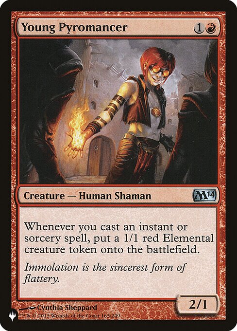 Young Pyromancer (M14-U-LIST)