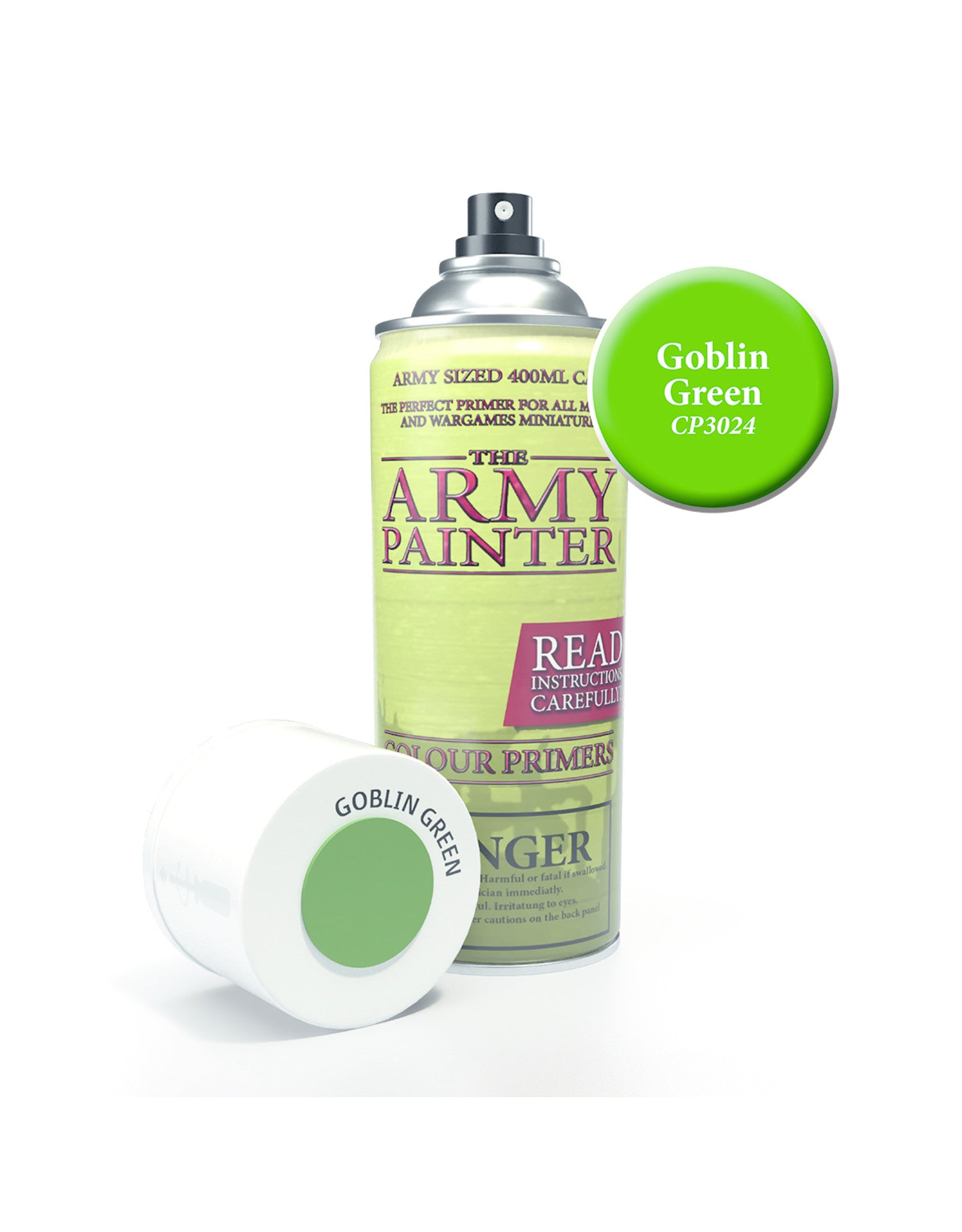 The Army Painter: Colour Primer - Goblin Green (OOP)