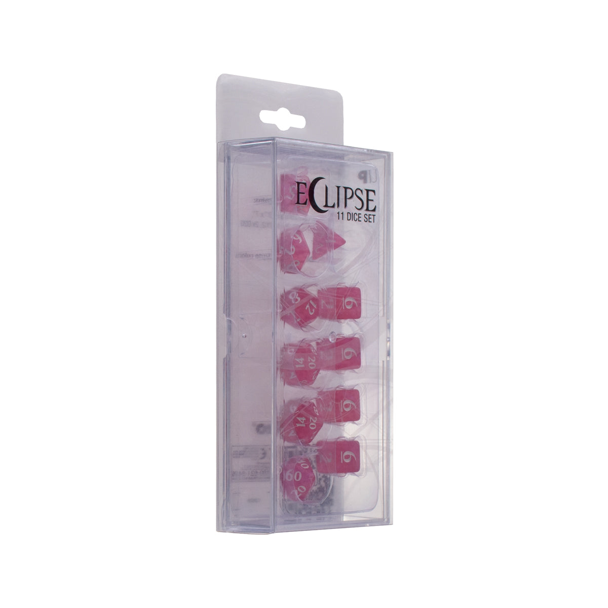 Ultra-PRO: Eclipse 11 Dice Set - Hot Pink