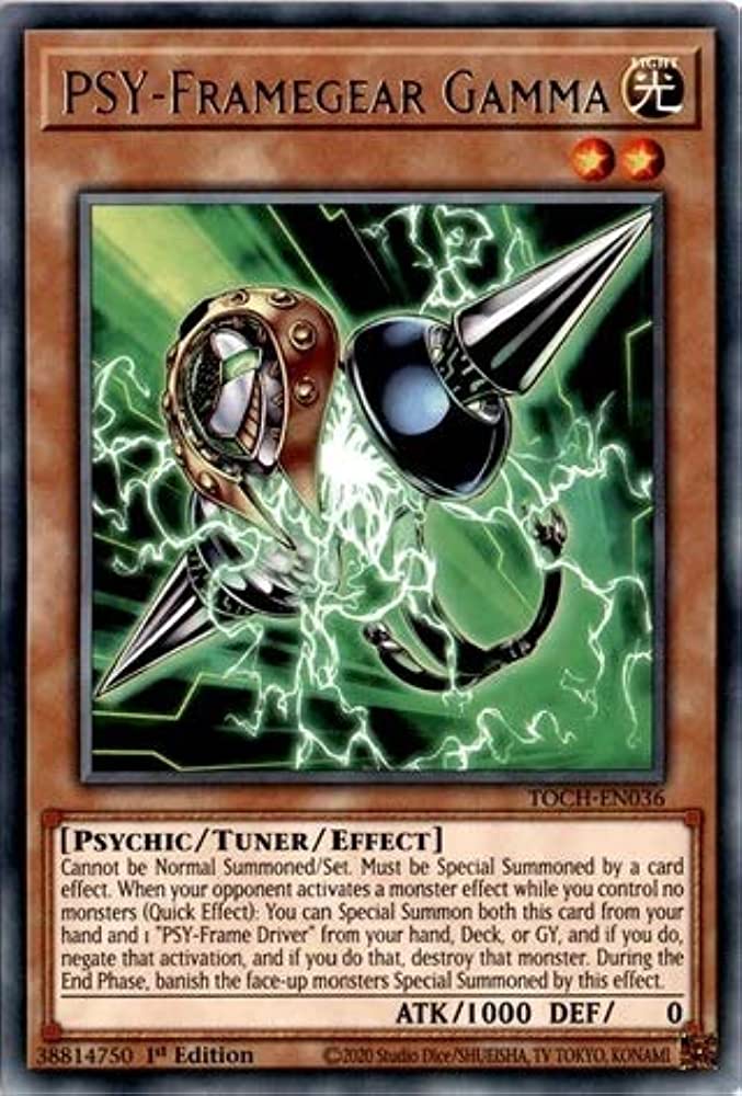 PSY-Framegear Gamma (TOCH-EN036) 1st Edition
