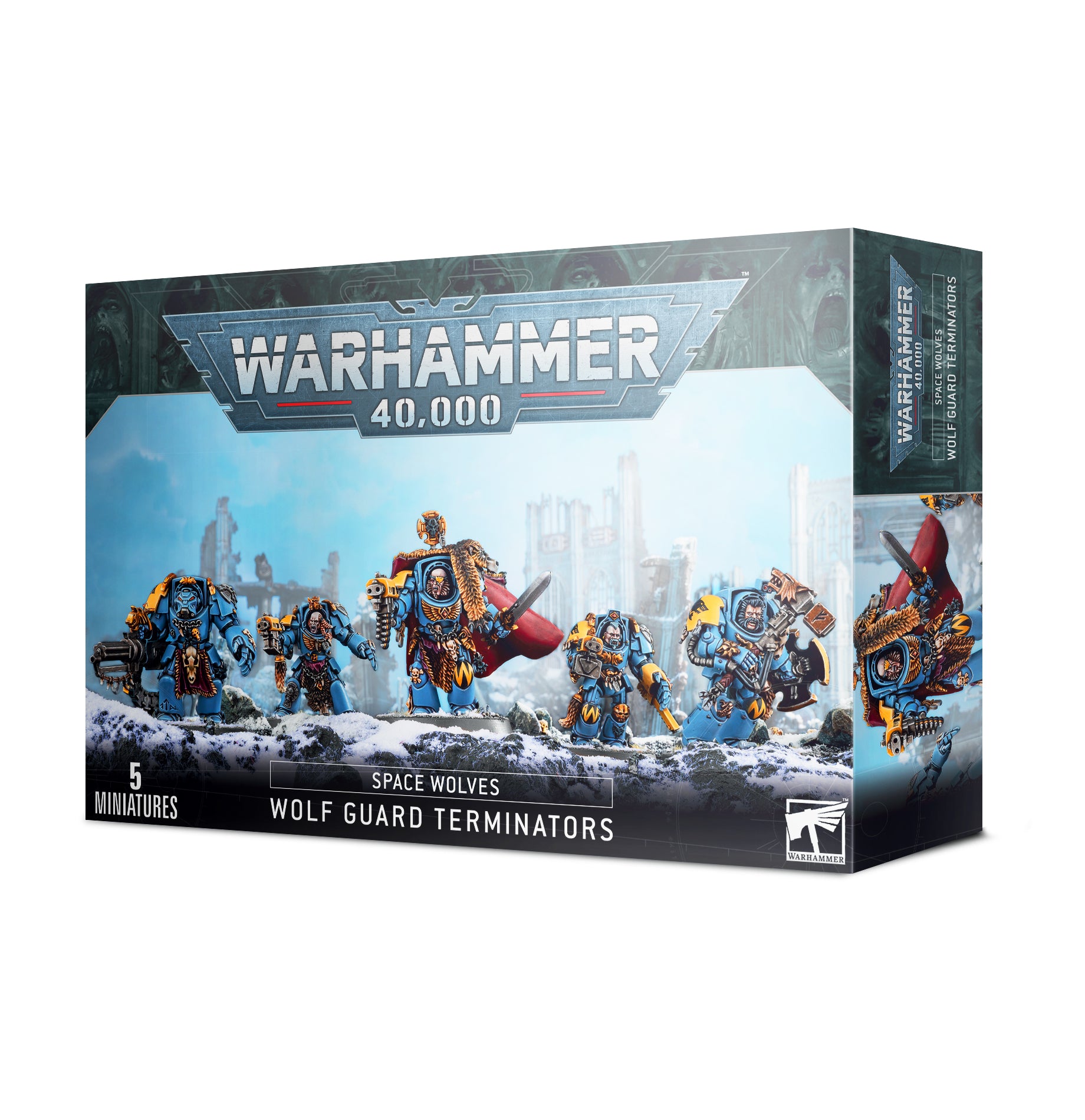 40K: Adeptus Astartes: Space Wolves - Wolf Guard Terminators (OOP)