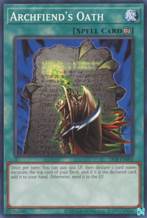 Archfiend's Oath (DCR-EN092 (c) 2020 25th Anniversary) Common - Near Mint Unlimited