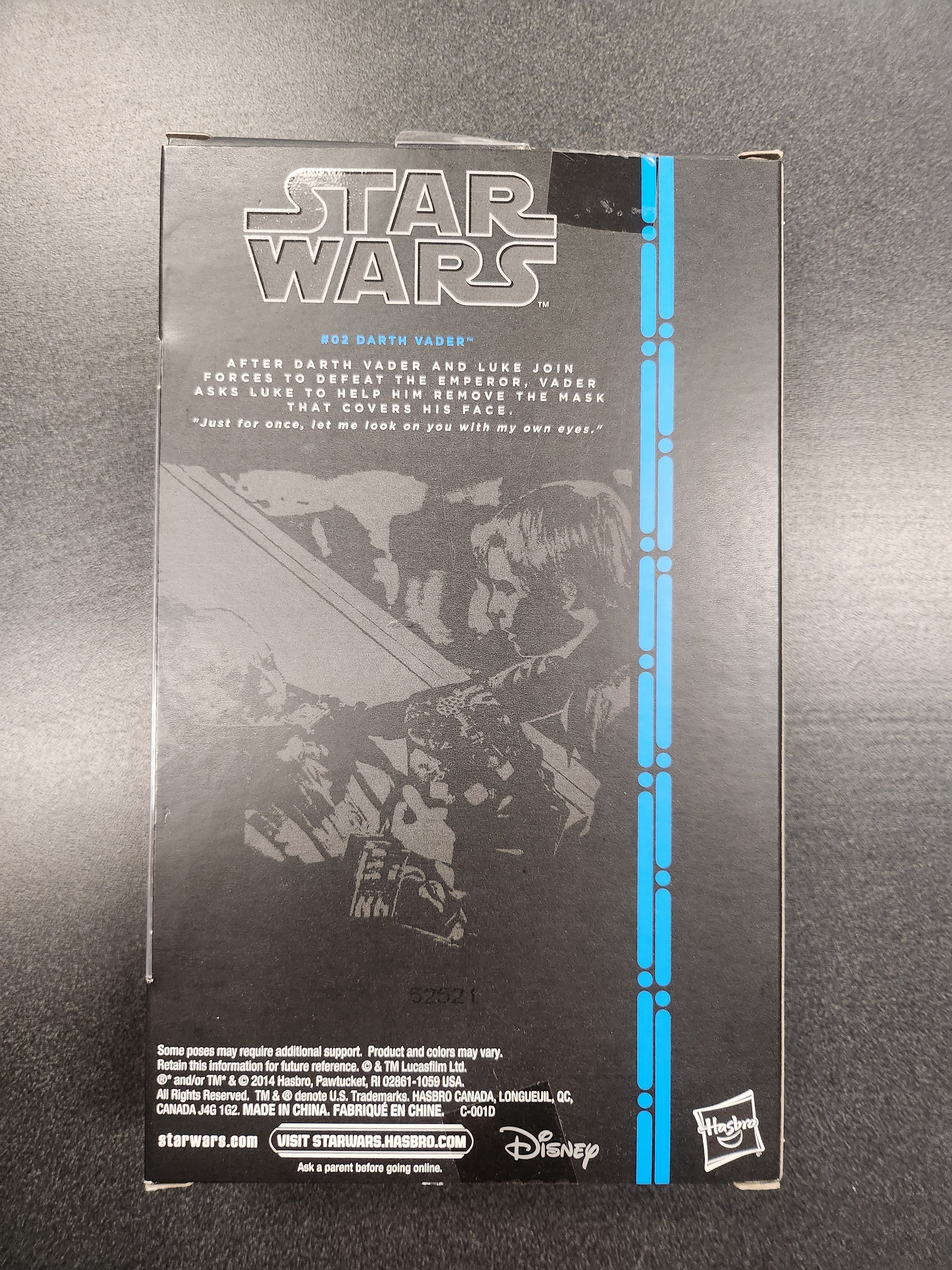 Star Wars: Black Series #02 - Darth Vader 6" Action Figure