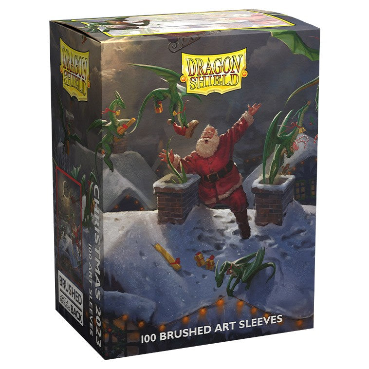 Dragon Shield: Standard - Brushed Art: 2023 Christmas 100 Count