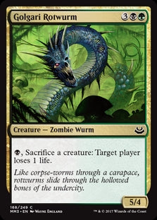 Golgari Rotwurm (MM3-C)
