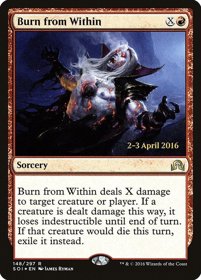 Burn from Within (SOI-R-PRE)