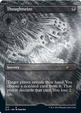 Thoughtseize (SLD-R) Foil Etched Borderless