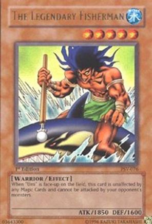 The Legendary Fisherman (PSV-076) Ultra Rare Damaged