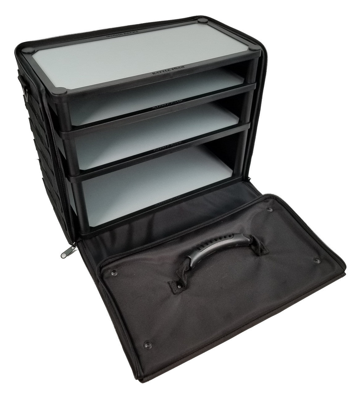 Battle Foam: PACK 432 Molle Bag - Horizontal Magna Rack Original Load Out (Black)