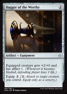 Dagger of the Worthy (HOU-U-FOIL)