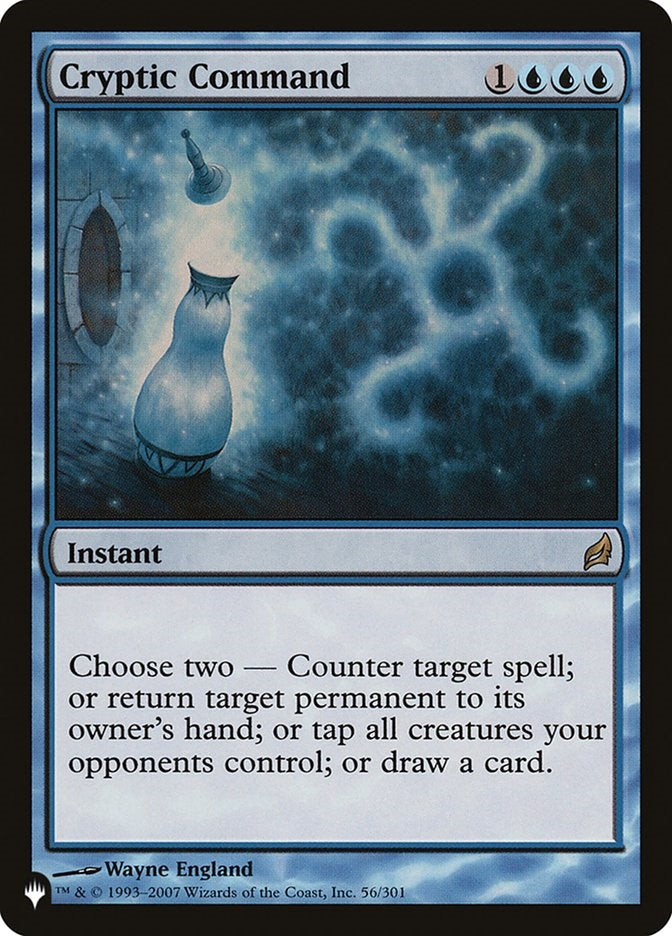 Cryptic Command (LRW-R-LIST)