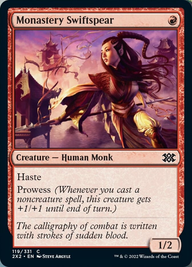 Monastery Swiftspear (2X2-C)