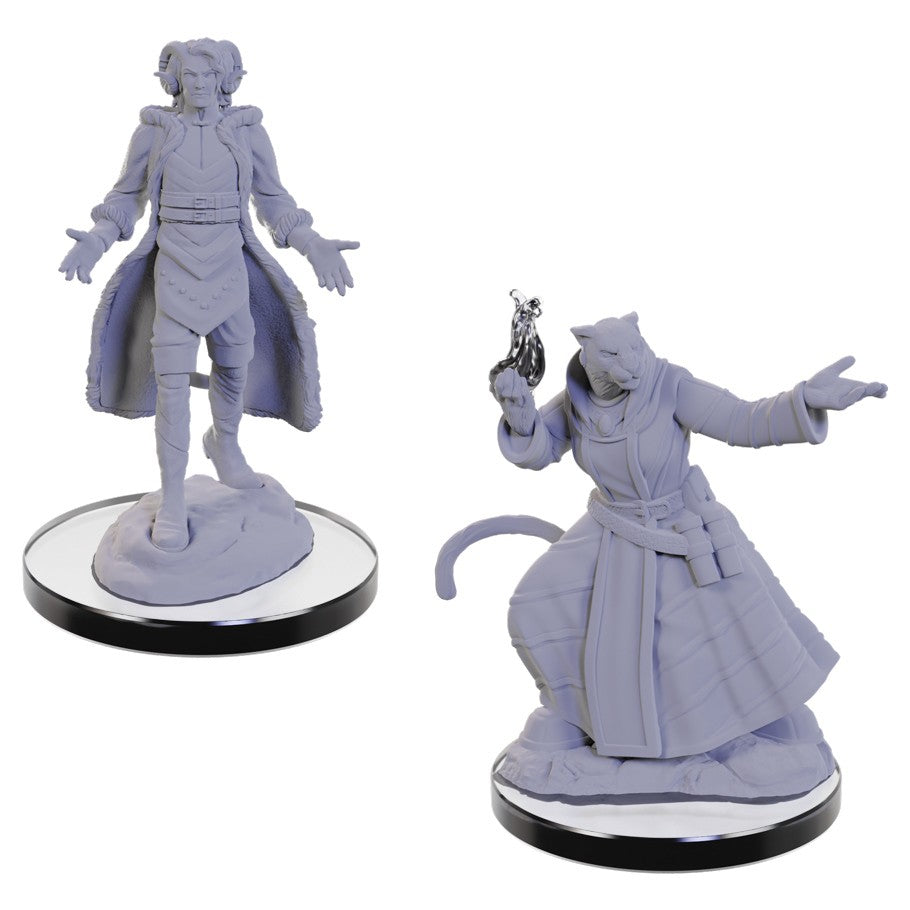 Critical Role: Unpainted Miniatures - Lucien Tavelle & Cree Deeproots (90663)