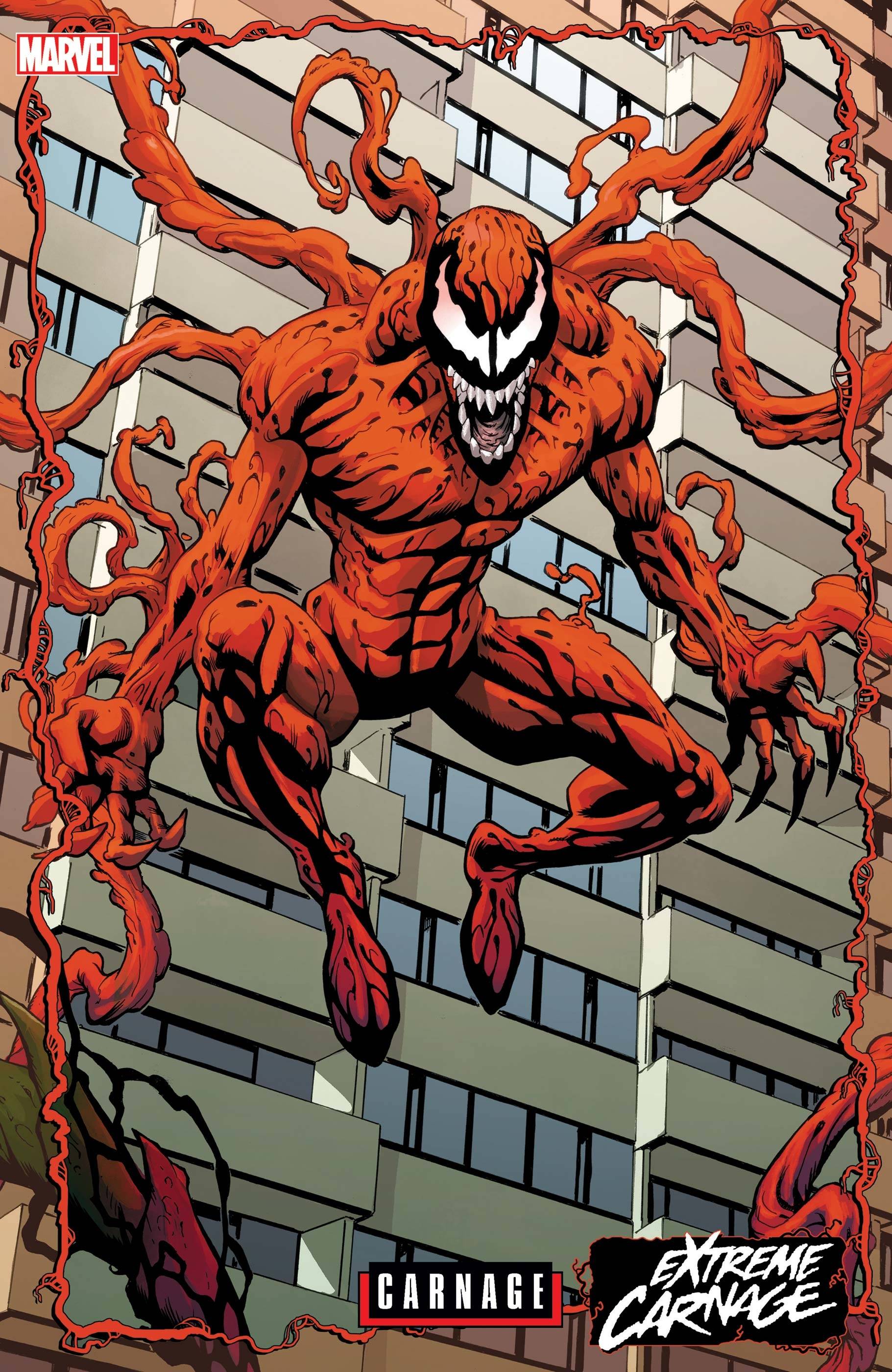 EXTREME CARNAGE ALPHA #1 JOHNSON CONNECTING A VAR