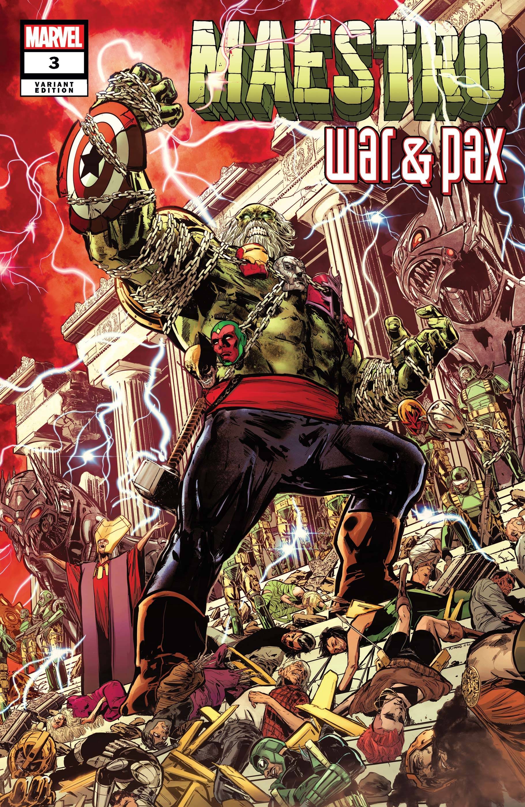 MAESTRO WAR AND PAX #3 (OF 5) JIMENEZ VAR